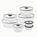 Kit 7 Peças Panela para Micro-ondas MicroChef™ Hermética e Multifuncional