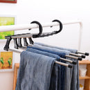 Cabide MultiMax™ - Organizador de Roupas 5 em 1