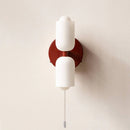 Arandela de Parede Dupla Minimalista Crema