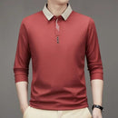 Camisa Polo Comprida Minimalista & Gola Sofisticada