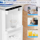 Dispenser com Máquina de Gelo AquaIce Pro™ 3 em 1 – Água Quente, Fria e Gelo Automático para Casa e Escritório