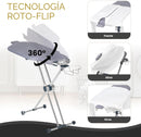IronFlex 360™ – Tábua de Passar Profissional Giratória