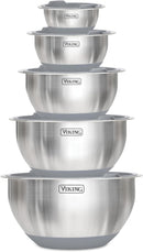 InoxNest™ – Conjunto Premium com 5 Tigelas de Aço Inox + 5 Tampas