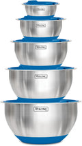 InoxNest™ – Conjunto Premium com 5 Tigelas de Aço Inox + 5 Tampas