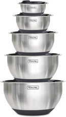 InoxNest™ – Conjunto Premium com 5 Tigelas de Aço Inox + 5 Tampas