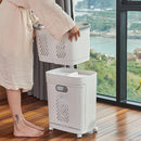 CleanSort™ Cesto Organizador Inteligente para Lavanderia com Compartimentos