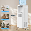 Dispenser com Máquina de Gelo AquaIce Pro™ 3 em 1 – Água Quente, Fria e Gelo Automático para Casa e Escritório
