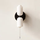 Arandela de Parede Dupla Minimalista Crema