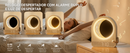 Lunari™ Glow | Despertador Lunar com Luz Ambiente LED e Simulador do Nascer do Sol