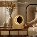 Lunari™ Glow | Despertador Lunar com Luz Ambiente LED e Simulador do Nascer do Sol