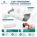 Travesseiro CerviFlex™ O suporte que faltava para deixar suas noites muito mais confortáveis.