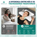 Travesseiro CerviFlex™ O suporte que faltava para deixar suas noites muito mais confortáveis.