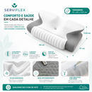 Travesseiro CerviFlex™ O suporte que faltava para deixar suas noites muito mais confortáveis.