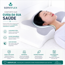 Travesseiro CerviFlex™ O suporte que faltava para deixar suas noites muito mais confortáveis.