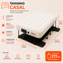 CamaFlex — Cama Inflável com Estrutura e Bomba Automática