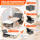 PuffCama Flex™  Mais conforto e espaço para sua casa