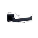 Kit Acessórios Para Banheiro Aço Inox 5 Peças