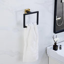 Kit Acessórios Para Banheiro Aço Inox 5 Peças