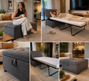 PuffCama Flex™  Mais conforto e espaço para sua casa