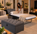 PuffCama Flex™  Mais conforto e espaço para sua casa