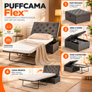 PuffCama Flex™  Mais conforto e espaço para sua casa