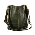 Bolsa De Couro - Crocodilo Tenent