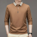 Camisa Polo Comprida Minimalista & Gola Sofisticada