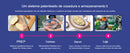 Kit 7 Peças Panela para Micro-ondas MicroChef™ Hermética e Multifuncional