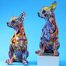 Estatueta Ornamental de Cachorro Chihuahua - Inovallar